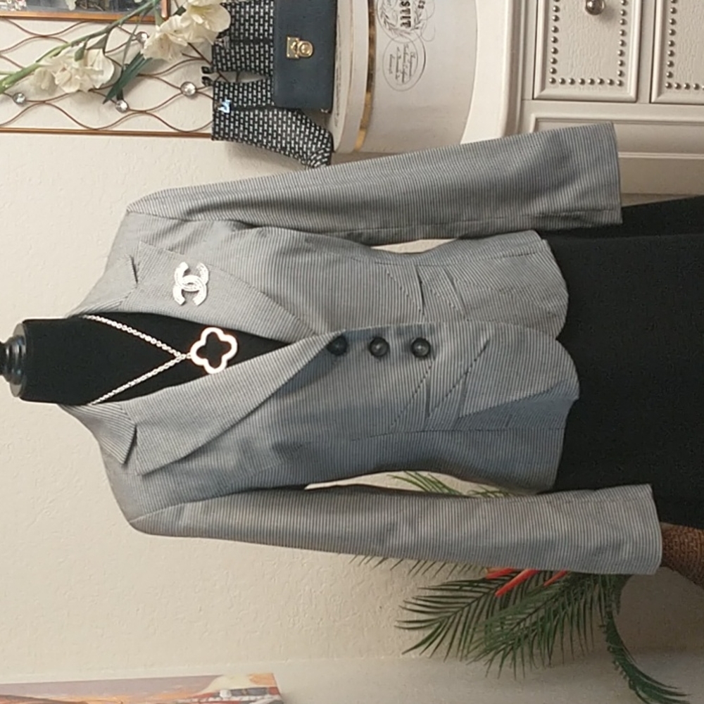 Black & White Blazer